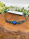 Macrame Lapis Lazuli Bracelet