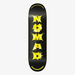 Nomad Typo Series Deck Golden Mc 8" Σανίδα Shortboard Μαύρη Nomad Typo Series Deck Golden Mc 8" Σανίδα Shortboard Μαύρη