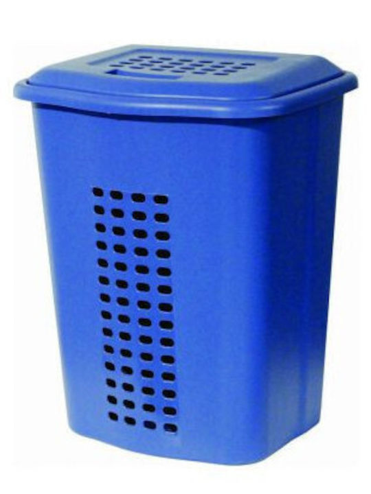 Laundry Basket Plastic Blue