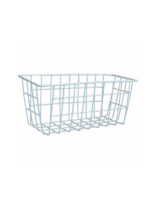 Uncle George Storage Basket White 29x12x13cm 1pcs