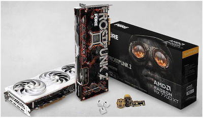 Sapphire Radeon RX 7700 XT 12GB GDDR6 Pure Frostpunk 2 Edition Graphics Card