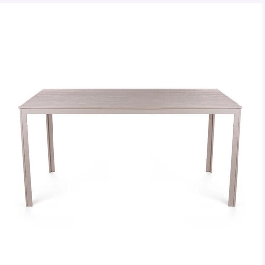 Masă Fredo 156x78x74buc Bej