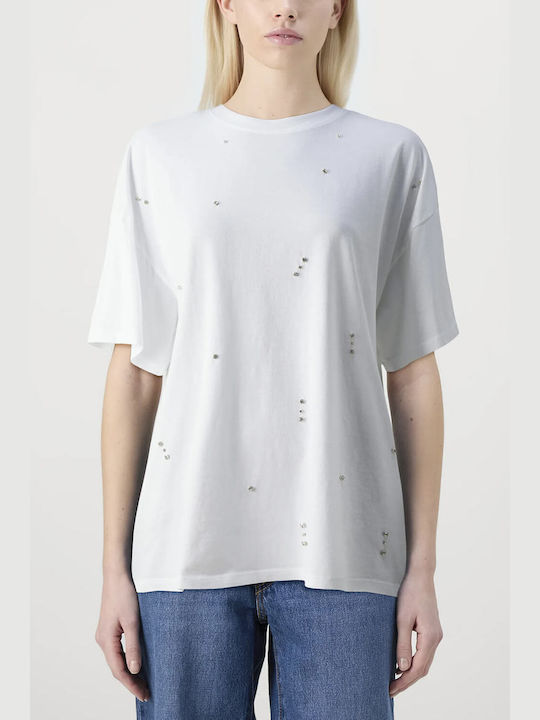 Only Damen T-Shirt White