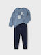 Mayoral Kids Sweatpants Set Grey