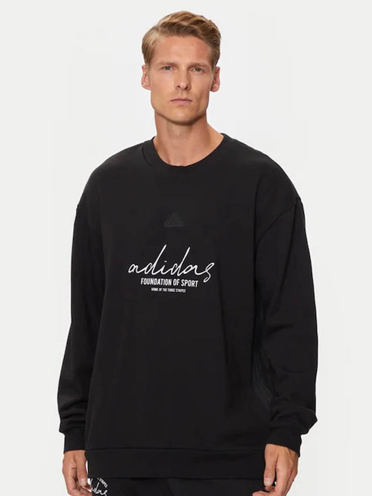 adidas Суитшърт Черен