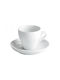 Soler Hispania Set Tassen Kaffee aus Porzellan Weiß 75ml 12Stück