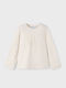Kinderhemd Langarm Beige Basic