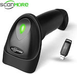 Conceptum Scanmore Handheld Scanner Wireless with 1D Barcode Reading Capability