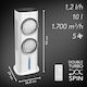 Trotec PAE 45 Air Cooler 90W Cu Telecomandă Alb