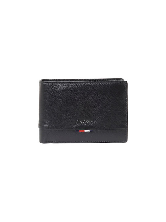 Lavor Men's Leather Wallet with RFID Black