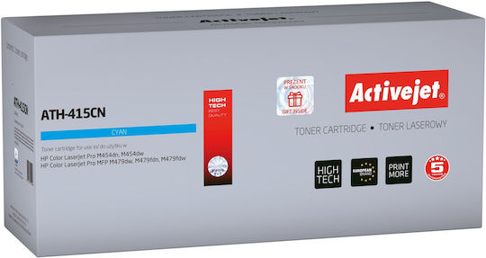 Active Jet Συμβατό Toner για Laser Εκτυπωτή HP 2100 Σελίδων Κυανό με Chip