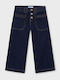 Kinder Schlaghose Jeans Marineblau