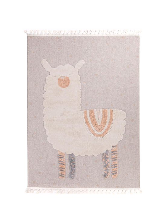 Royal Carpet Детско килимче Сив 133x190см