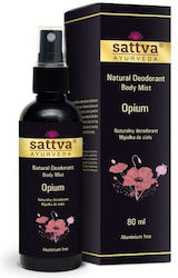 Sattva Sattva Natural Deodorant Body Mist Natural Deodorant In Form Body Mist Opium 80ml Sattva Sattva Natural Deodorant Body Mist Natural Deodorant In Form Body Mist Opium 80ml