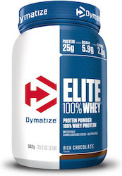 Dymatize Elite 100% Whey Πρωτεΐνη Ορού Γάλακτος Χωρίς Γλουτένη με Γεύση Rich Chocolate 942gr