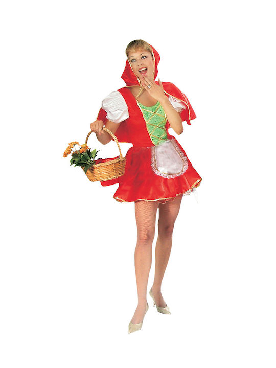 Kokoracostume Carnival Costume for Adults Little Red Riding Hood