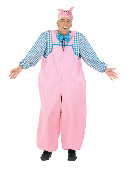 Kokoracostume Adult Carnival Costume Daddy Pig