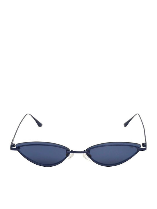 AV Sunglasses Willow Γυναικεία Γυαλιά Ηλίου με Μπλε Μεταλλικό Σκελετό και Μπλε Φακό