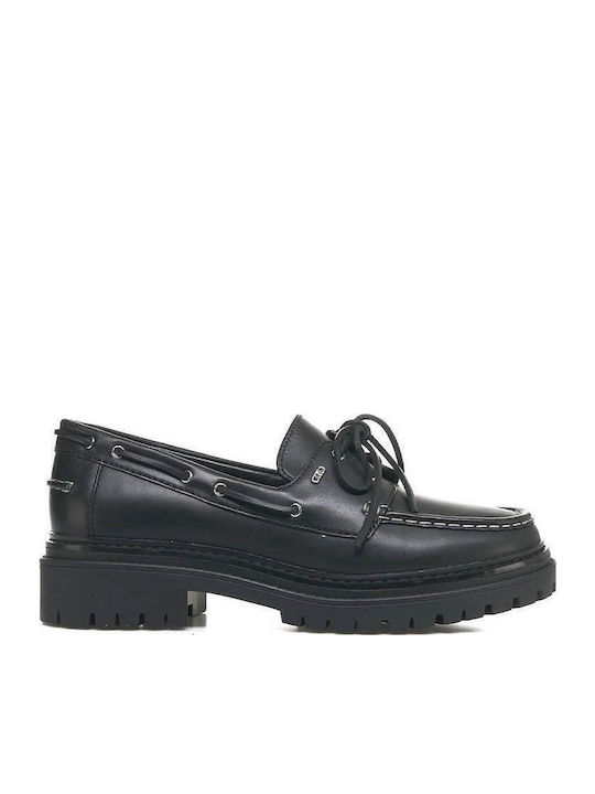 Cameron Γυναικεία Loafers σε Μαύρο Χρώμα