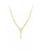 Necklace 14 Karat Gold Zircon