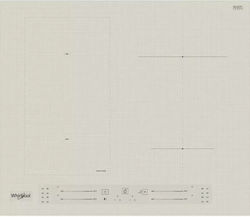 Whirlpool WL S2760 BF/S Επαγωγική Εστία Αυτόνομη 59x51εκ.