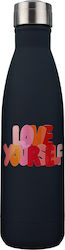 Thermos Bottle Stainless Steel Design 500ml Bla...