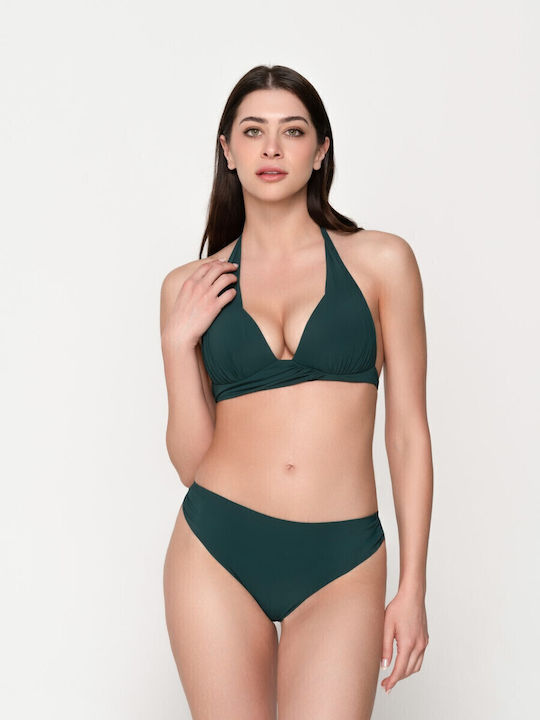 Luna Sense Bikini Slip Pine Green