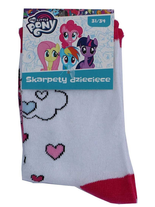 Hasbro Παιδικές Κάλτσες Μακριές My Little Pony Ροζ