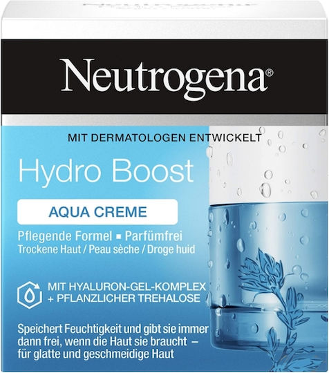 Neutrogena Hydro Boost Cremă de Față de Zi Hidratantă și Reconstrucție cu Acid Hialuronic 50ml