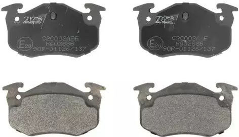 Спирачни накладки Citroen Saxo S0 S1 Abe C2c002abe