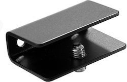 Karag Mensole Metallic Corner Shelf Black 2pcs