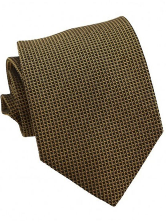 Gold Patterned Tie 7.5/8cm