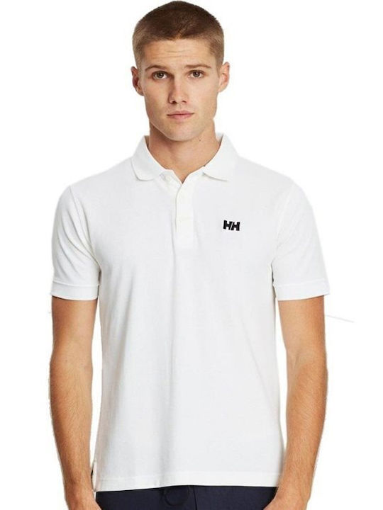 Helly Hansen Polo Μπλούζα Κοντομάνικη Λευκή