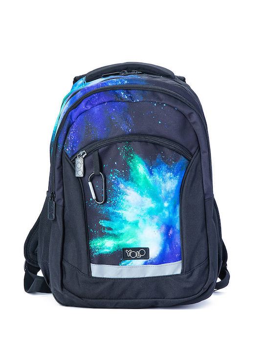 Rucsac școlar pentru copii Color Blast 2in1 +6 ani 50x35x20cm Yolo