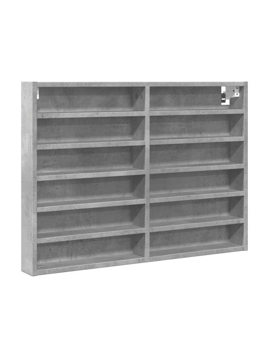 Shelf Wall Grey 80x8.5x58cm