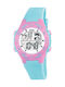 Jaga Digital Men's Watch Battery with Blue Rubber Strap