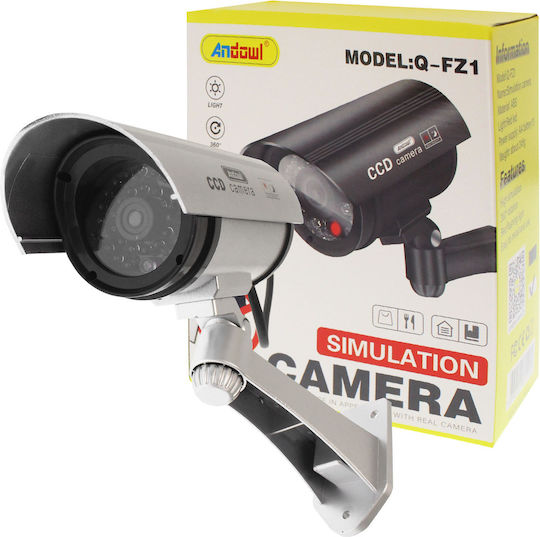 Andowl Dummy Surveillance Bullet Camera White
