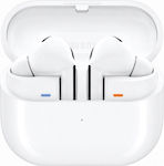 Samsung Galaxy Buds3 Pro Bluetooth Handsfree Headphone Sweat Resistant and Charging Case White