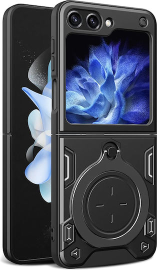 Techsuit Back Cover Σιλικόνης Μαύρο (Samsung Galaxy Z Flip6)