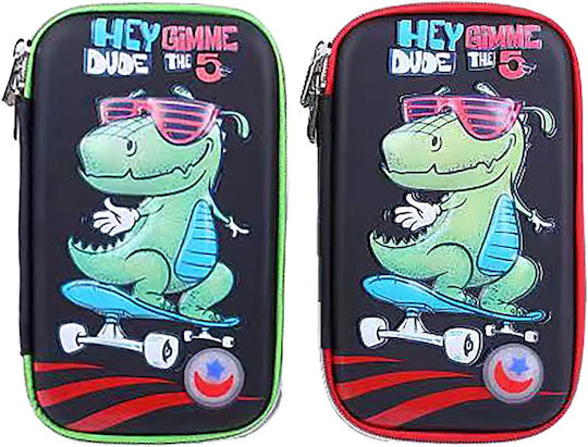Κασετινα 3d Μεγαλη Δεινοσαυρος Skate 23x13x4,5cm Justnote 703216 50-3196