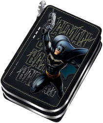 Batman Double Filled Pencil Case 245331 Graffiti