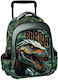 Dinosaur Graffiti Preschool Trolley Bag 241263