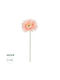 Dekorative künstliche Blume Rose Orange 44cm GloboStar