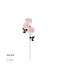 Dekorative künstliche Blume Rose Rosa 66cm GloboStar