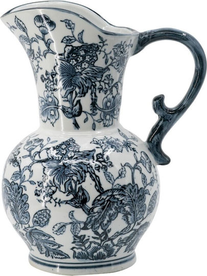 Artekko Decorative Vase Melania Blue 24x16.5x31cm