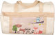 Makwedding Geantă Botez din Țesătură Ecru 49x28x30εκ.