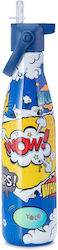 Yolo Metal Thermos Comics Spout 500ml 90553