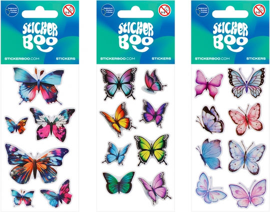 Starpak Stickers Butterflies (Various Designs/Assortment of Designs) 1pc