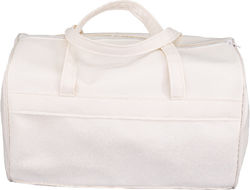 Makwedding White Baptism Bag 50x28x30cm