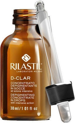 Rilastil D-Clar Depigmenting in Tropfen Serum Gesicht für Akne & Falten 30ml